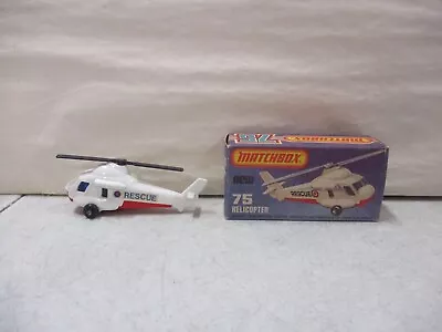 Matchbox Superfast Helicopter No. 75 • $13.49