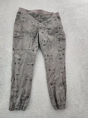 Chip & Pepper Pants Mens 36X29 Gray Black Jogger Elastic Waist Zip Ankles Adult • $15.99