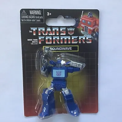 Transformers Soundwave 2  Inch Mini Figure Just Play NEW • $2.49