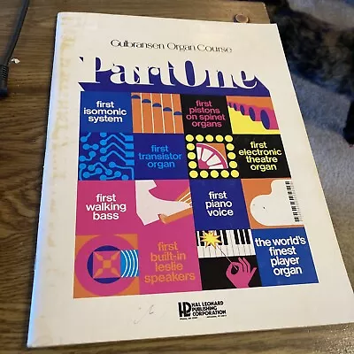 $8.09 • Buy Gulbransen Organ Course Book  Part One, Hal Leonard 1976 Instructional Songbook
