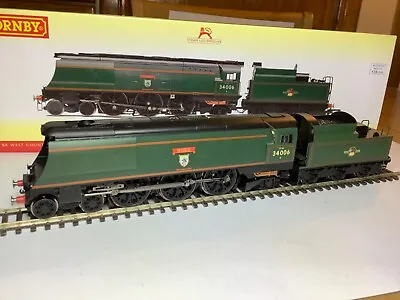 Hornby R3310 BR Green 4-6-2 West Country Class Loco 34006 Bude • £189.99