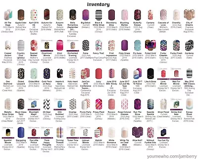 New Jamberry Nail Wraps - Half Sheets - Free Gift With Every Purchase • $4