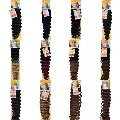 £99.99 • Buy Sensationnel Premium Now Wet Look Wvg 18  Inch 100% Human Hair Weave