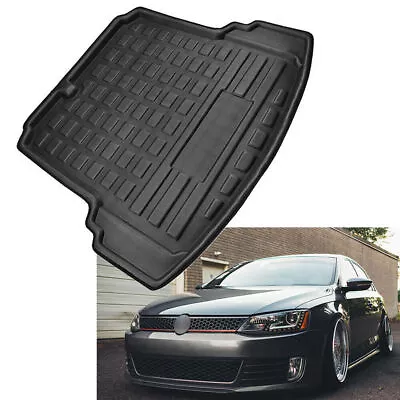 For VW Jetta Mk6 11-18 Sedan Rear Trunk Cargo Mat Boot Liner Floor Carpet Tray • $36.40