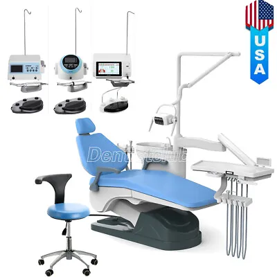 Dental Unit Chair Computer Control DC Motor Hard Leather/Dental Implant System • $2815.12