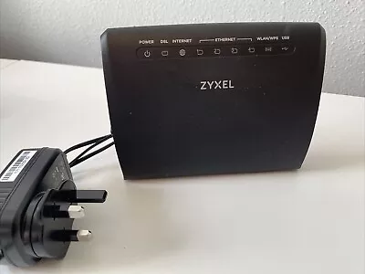 ZyXEL VMG1312-B10D Wireless N VDSL2 4-port RJ45 Gateway With USB 2.4GHz 300 Mbps • £9.99