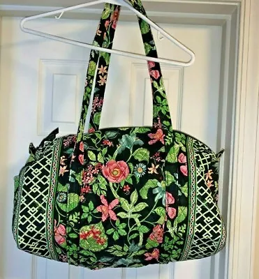Retired VERA BRADLEY Botanica Rare Pattern Shoulder Bag Tote Handbag ❤️tb12m24 • $50