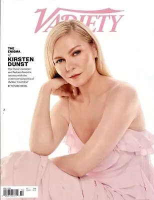 VARIETY MAGAZINE - APRIL 3 2024 - KIRSTEN DUNST (Cover) • $17.99