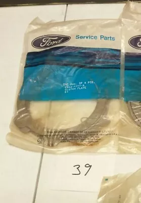 4x Nos 1968-96 Ford Mustang Torino Shelby Traction Lock Posi Rear Clutch Plate  • $51.45