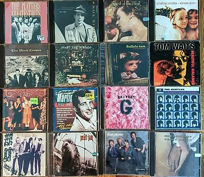 120 Various CDs - Beatles Nirvana Collective Soul Oasis Garbage Coldplay • $5
