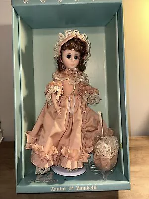 VintageVictorian Doll Italian 1978 Zanini & Zambelli For Sears 18  Parasol RARE • $40