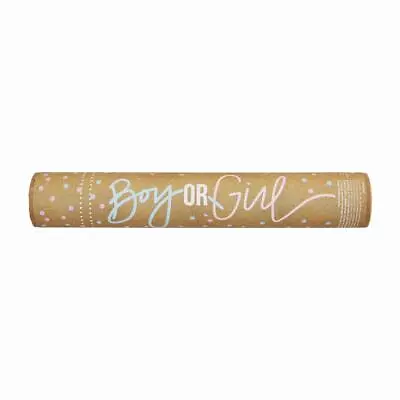 Mud Pie Baby Gender Reveal Confetti Popper Blue Boy 1.5  X 11.5  1pc 12600191B • $14.99