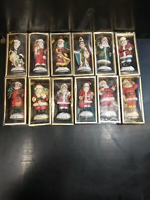 Memories Of Santa Collection 12 Ornaments 1902-1940 Christmas Boxes Papers Lot • $102.20