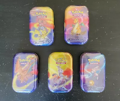 5x Pokemon TCG Kanto Power 2019 K19 Mini Tin Sealed - With XY Evolutions Booster • $125