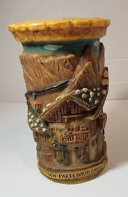 Vintage Walldurn Kerze Baden Johann Gunter German Carved Candle. 7  Tall • $19.99