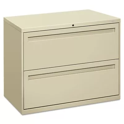 HON 782LL Brigade 700 2-Drawer 36  X 18  X 28  Lateral File Cabinet - Putty New • $825.44