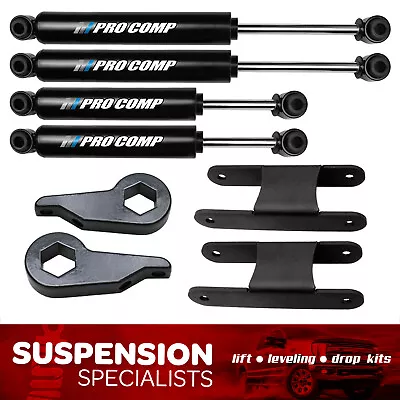 For 1982-2004 Chevy S10 GMC S15 4X4 3 /2  Rear Lift Kit W/ Pro Comp Shocks • $419.95
