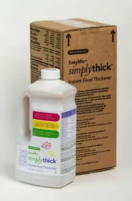 $74.89 • Buy Simply Thick Easy Mix Food Thickener Bottle NO Pump No Box 1.6L Exp 05/26/2023