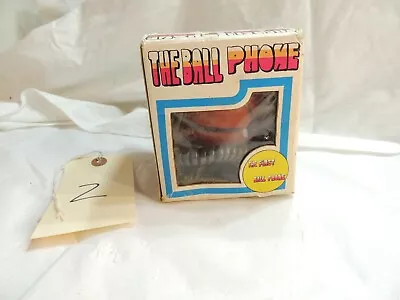 Rare Vintage Basketball Phone   The First Ball Phone  Landline New In Box • $18