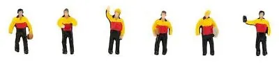 N Gauge Parcel Delivery Drivers (6) Figure Set Faller 155602 • £15.50