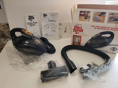 $25 • Buy Dirt Devil Scorpion Black Hand Held Vacuum Cleaner 08200