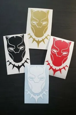 Black Panther Decal King T'Challa Vinyl Car Window Sticker Bumper Motorcycle • $1.48