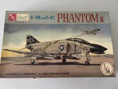 Vintage Rsl Phantom Ii F-4b And F-4c Kit#456 A Classic Model • $80