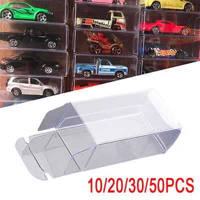 PVC Transparent Display Box Model Toy Car Dustproof Protection Show Storage Case • $9.92