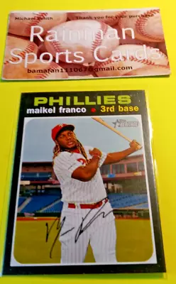 2020 Topps Heritage # 119 Maikel Franco Philadelphia Phillies • $1.39