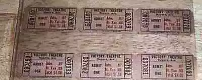 Vintage Lot Victory Theatre Tickets Rogers Arkansas • $9