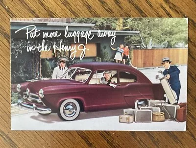 1951 Henry J Kaiser Original Dealer Postcard  • $9.99