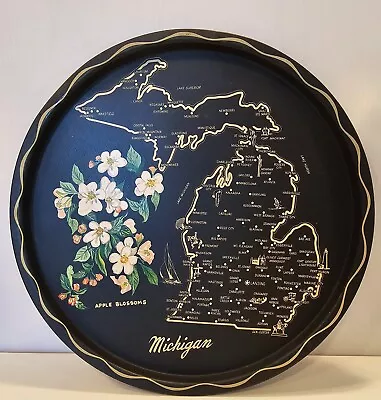 Vintage Michigan State Tray • $15.95