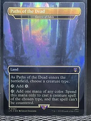 Paths Of The Dead Cavern Of Souls Foil 0362 Magic The Gathering Mythic LTC NM • $60