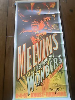 Melvins Rock Poster - Autographed - Hamburg 2007 • $70