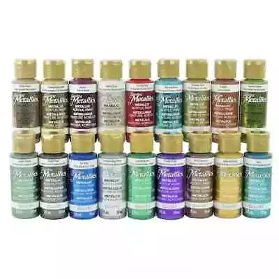 £3.52 • Buy DecoArt Americana Metallic Acrylic Paint 2oz
