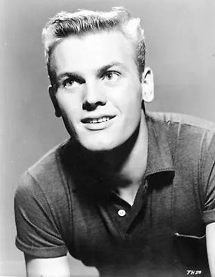 KC40-32 TAB HUNTER Vintage 8 X 10  Photo + Negtv TEEN IDOL HANDSOME ACTOR SINGER • $12