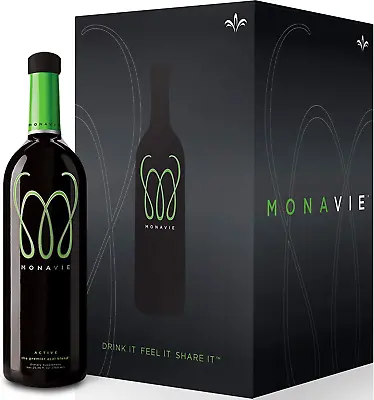 Monavie Active 1 Case | 4 Bottles 25.3Oz Each • $165.06