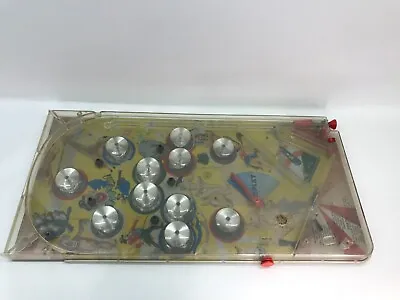 Vintage Marx Toys Tin Pinball Machine 1950 - Broken Good Display Piece • $35