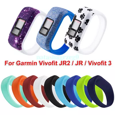 Silicone Watch Band Strap For Garmin Vivofit 3/Vivofit JR 2 Band Replacement HOT • $15.50