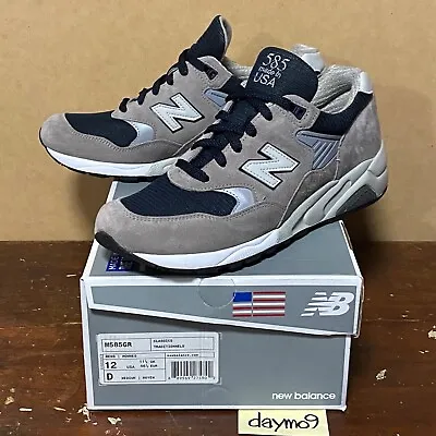 New Balance 585 M585 M585gr Sneakers Grey Mens Size Us 12 Pre-owned Grt Cnd. • $160