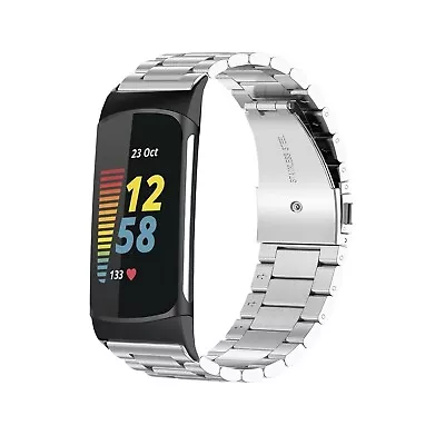 $20.69 • Buy For Fitbit Charge 5 Bands Various Replacement Wristband Watch Strap Bracelet AU