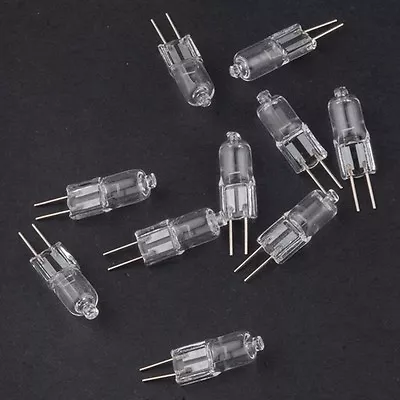 20 X G4 CLEAR HALOGEN LIGHT 10w BULBS - 10W 12V - WHITE GLOBE LAMP BASE BULB • $9.75