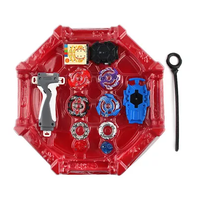 Beyblade Large Burst Arena Stadium Set With String Launcher Kids Top Fusion Toys • $31.71