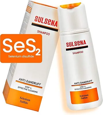 Sulsena Selenium Sulfide Anti-Dandruff Shampoo Paste Cream 75ml 150ml Сульсена • £15.03