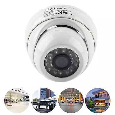 AHD Coaxial Video Camera 4 In 1 Dome 1080P 24PCS Infrared LEDs IP66 Waterpro GDS • £24.54