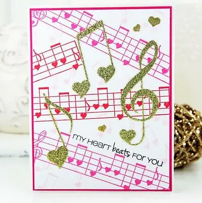 £2.77 • Buy Music Notes Clef Metal Cutting Dies Scrapbooking Embossing Paper Craft Decorate 