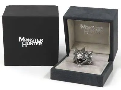 Monster Hunter Silver 925 Rioreus Head Ring  World Iceborne Rise Sunbreak JAPAN • $577.70