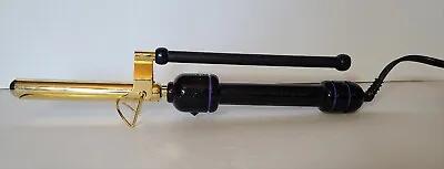Hot Tools 3/4 Inch 24k Gold Professional Marcel Curling Iron Model 1105 • $11.99