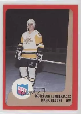 1988-89 Muskegon Lumberjacks Team Issue Mark Recchi HOF • $17.49