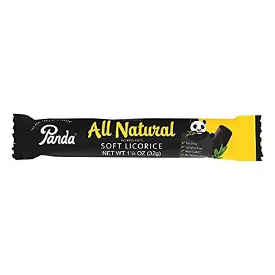 Panda All Natural Licorice Bar 1 1/8 Oz/32g (Pack Of 1.12 Ounce 36)  • £48.46